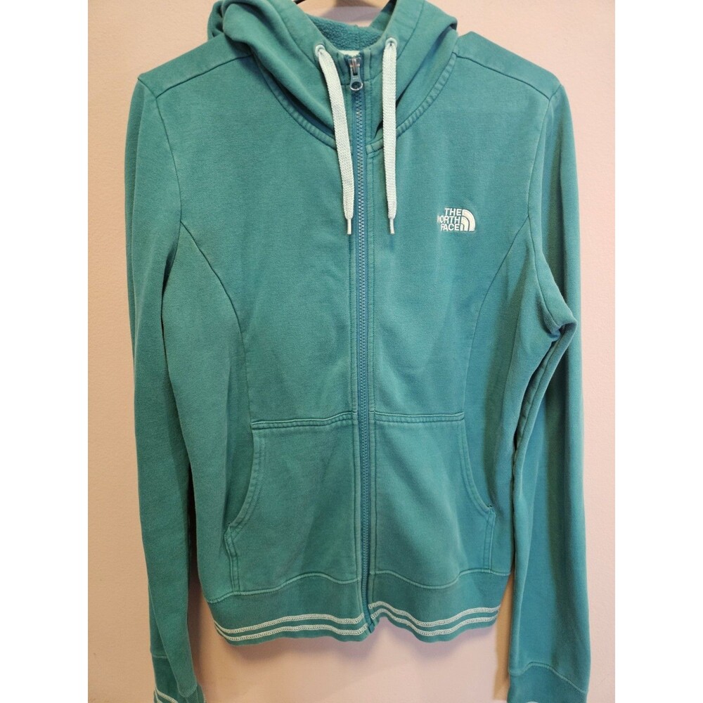 The North Face  Full Zip Sweater Hoodie Jacket Womens's Size Medium Blue